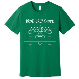 Eagles Nick Sirianni Brotherly Shove Premium T-Shirt