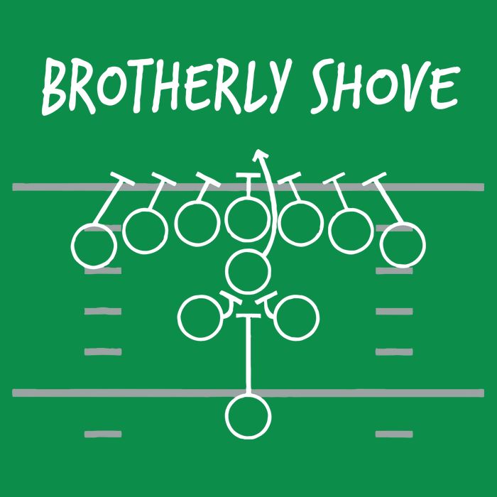 Eagles Nick Sirianni Brotherly Shove Toddler T-Shirt