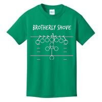 Eagles Nick Sirianni Brotherly Shove Kids T-Shirt