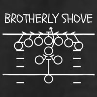Eagles Nick Sirianni Brotherly Shove 7 Panel Mesh Trucker Snapback Hat