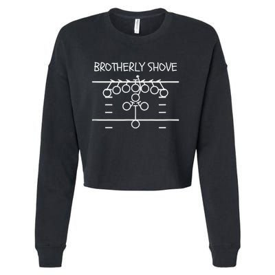 Eagles Nick Sirianni Brotherly Shove Cropped Pullover Crew