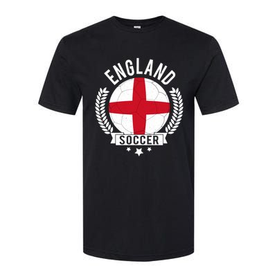 England National Soccer Team Football Fan Gift Softstyle® CVC T-Shirt