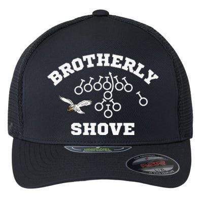 Eagles Nick Sirianni Brotherly Shove Flexfit Unipanel Trucker Cap