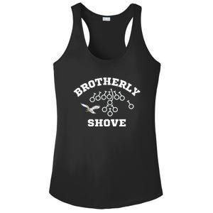 Eagles Nick Sirianni Brotherly Shove Ladies PosiCharge Competitor Racerback Tank