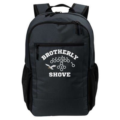 Eagles Nick Sirianni Brotherly Shove Daily Commute Backpack