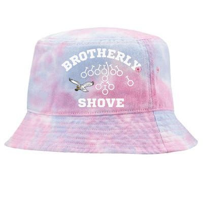 Eagles Nick Sirianni Brotherly Shove Tie-Dyed Bucket Hat