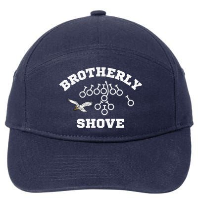 Eagles Nick Sirianni Brotherly Shove 7-Panel Snapback Hat