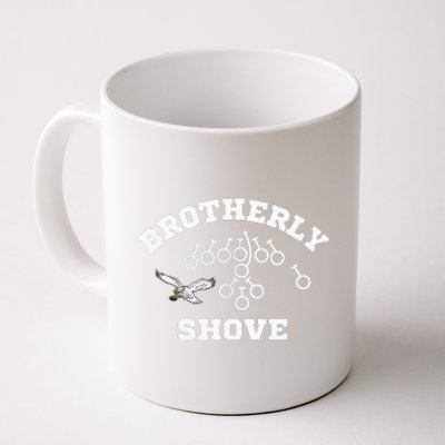 Eagles Nick Sirianni Brotherly Shove Coffee Mug