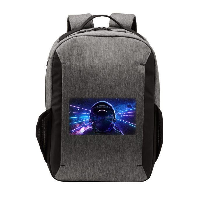 Eighties Neon Space Astronaut Vector Backpack