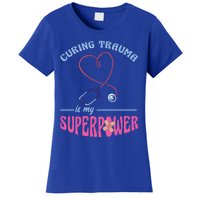 Er Nurse Superpower Emergency Room Nurse Nursing School Gift Women's T-Shirt