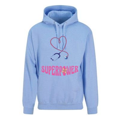 Er Nurse Superpower Emergency Room Nurse Nursing School Gift Unisex Surf Hoodie