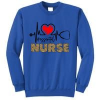 Essential Nurse Stethoscope Heartbeat Valentines Gift Sweatshirt