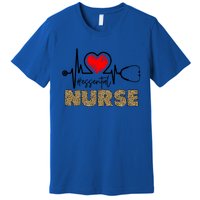 Essential Nurse Stethoscope Heartbeat Valentines Gift Premium T-Shirt