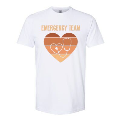 Er Nurses Team Emergency Room Doctor Er Tech Technician Emt Softstyle CVC T-Shirt