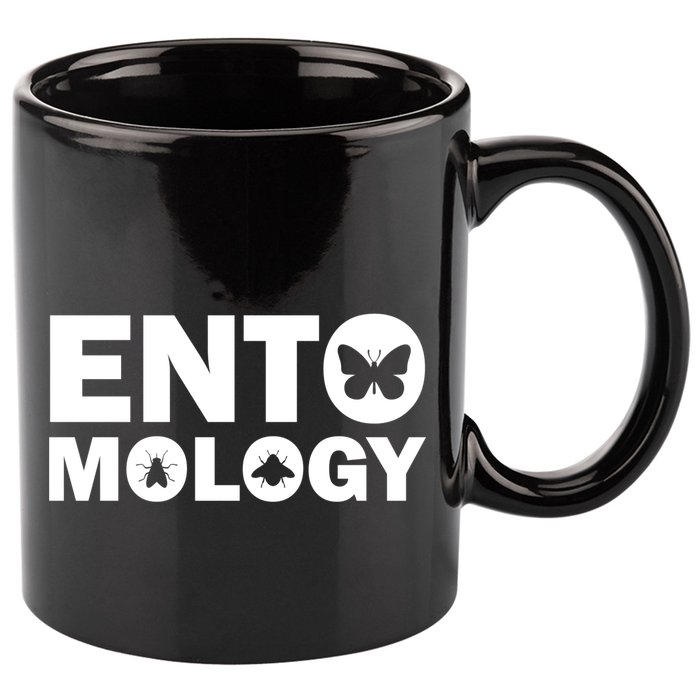Entomology Logo 11oz C Handle Ceramic Mug