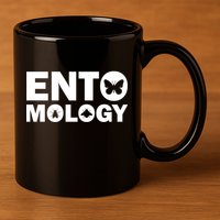 Entomology Logo 11oz C Handle Ceramic Mug