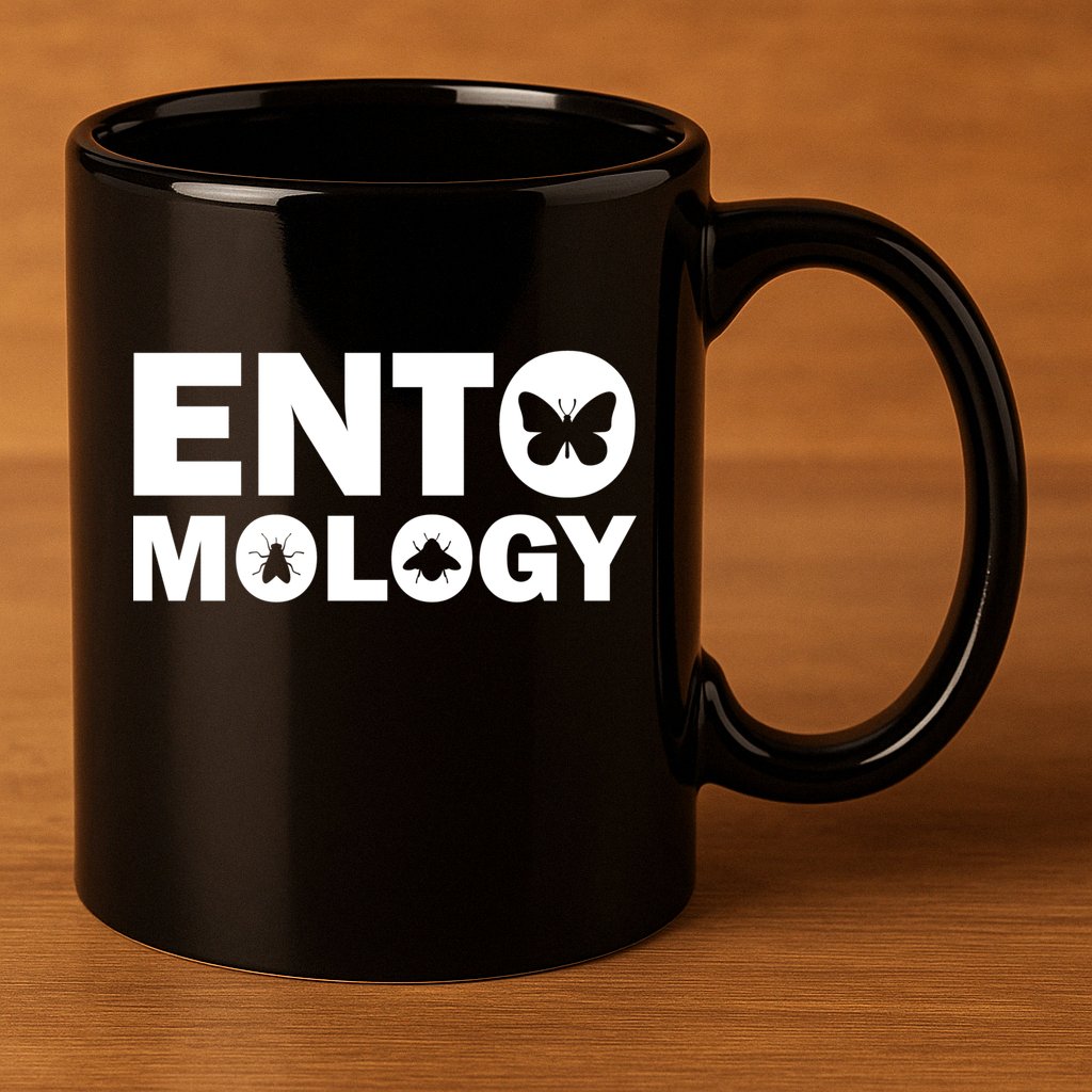Entomology Logo 11oz C Handle Ceramic Mug