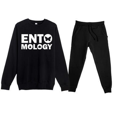 Entomology Logo Premium Crewneck Sweatsuit Set