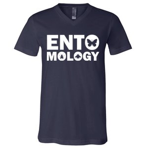 Entomology Logo V-Neck T-Shirt