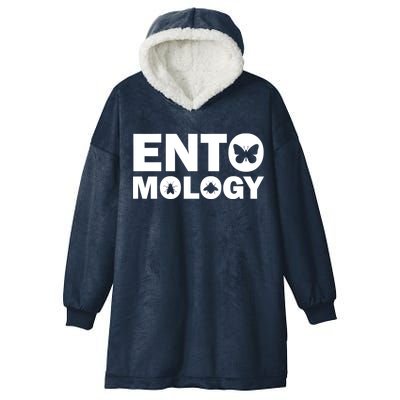 Entomology Logo Hooded Wearable Blanket