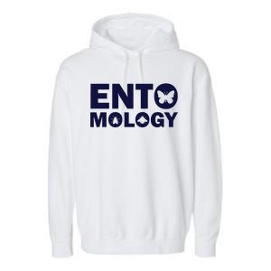 Entomology Logo Garment-Dyed Fleece Hoodie