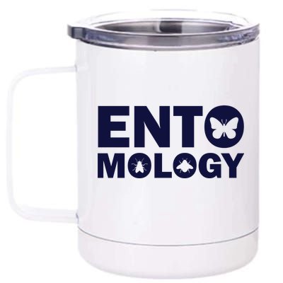 Entomology Logo 12 oz Stainless Steel Tumbler Cup