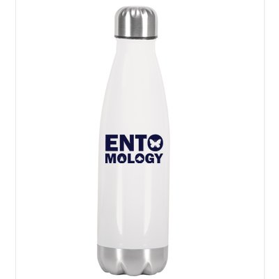 Entomology Logo Stainless Steel Insulated Water Bottle