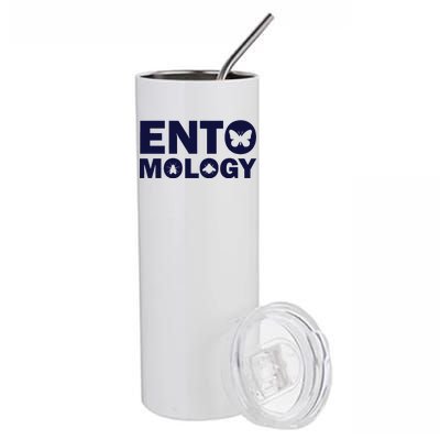 Entomology Logo Stainless Steel Tumbler