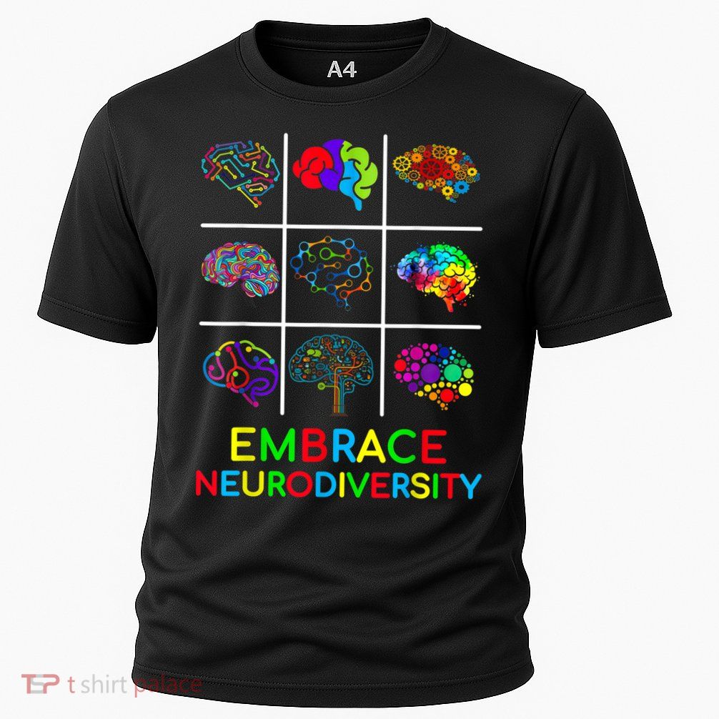 Embrace Neurodiversity Video Game Autism Awareness ASD Performance Shirt