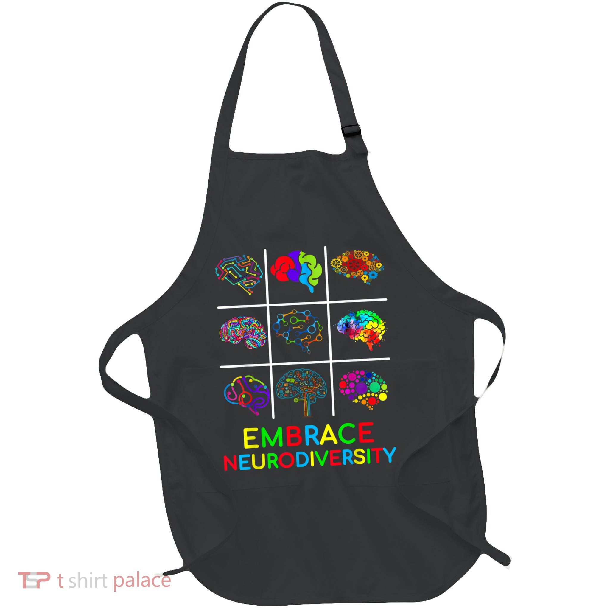 Embrace Neurodiversity Video Game Autism Awareness ASD Apron