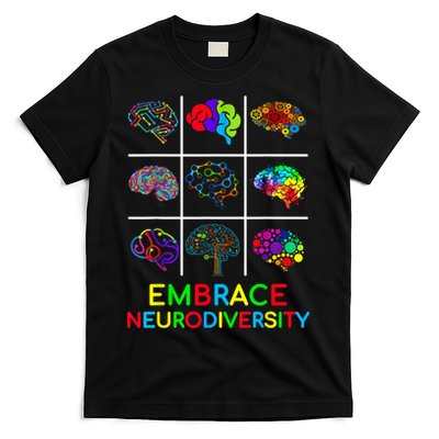 Embrace Neurodiversity Video Game Autism Awareness ASD T-Shirt
