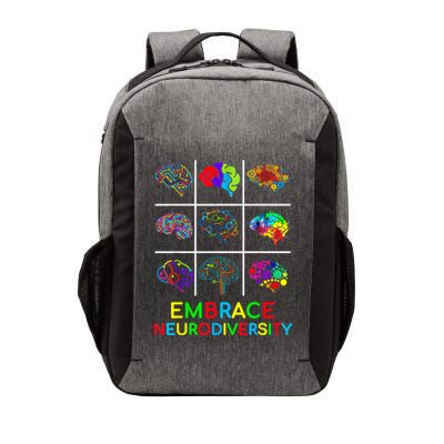 Embrace Neurodiversity Video Game Autism Awareness ASD Vector Backpack