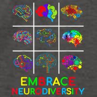 Embrace Neurodiversity Video Game Autism Awareness ASD Vector Backpack