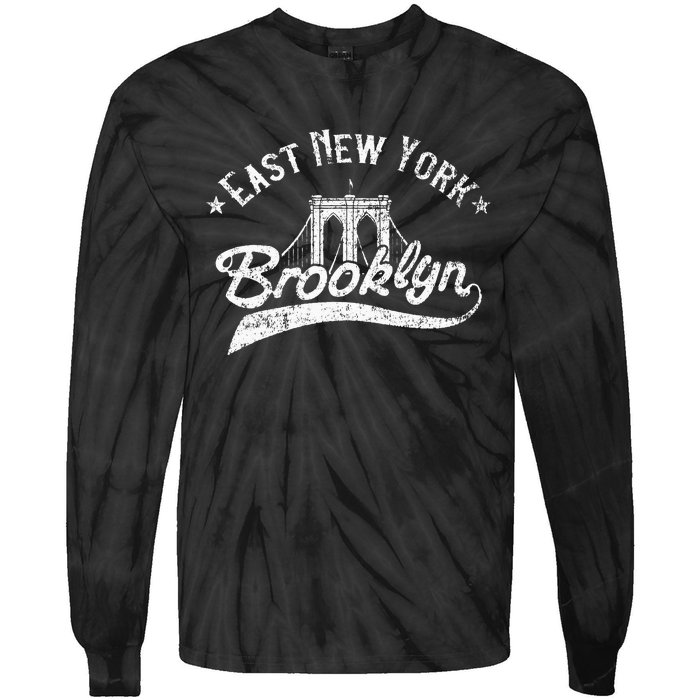 East New York Brooklyn NYC Tie-Dye Long Sleeve Shirt