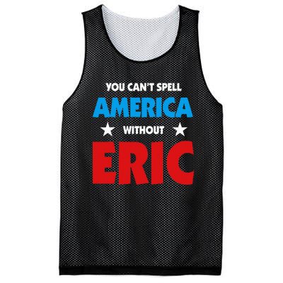 Eric Name You CanT Spell America Without Eric Mesh Reversible Basketball Jersey Tank