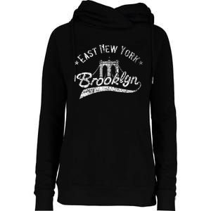 East New York Brooklyn Nyc Womens Funnel Neck Pullover Hood