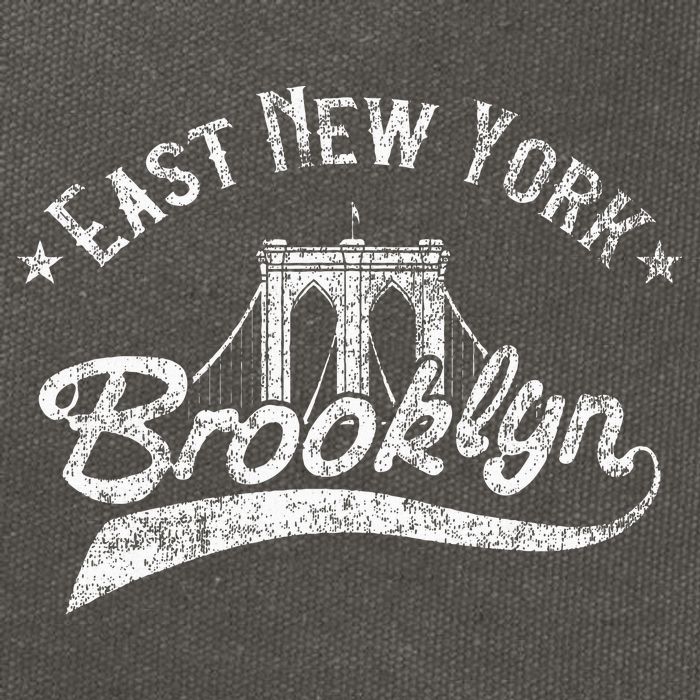 East New York Brooklyn Nyc Cotton Canvas Backpack