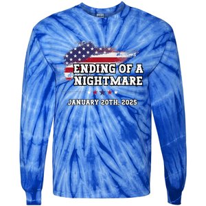 Ending Of A Nightmare January 20th 2025 Tie-Dye Long Sleeve Shirt