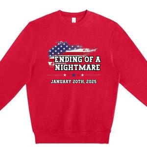 Ending Of A Nightmare January 20th 2025 Premium Crewneck Sweatshirt