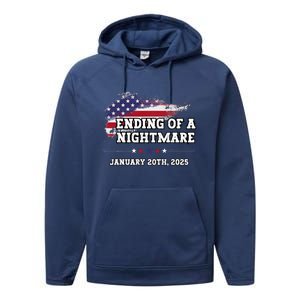 Ending Of A Nightmare January 20th 2025 Performance Fleece Hoodie