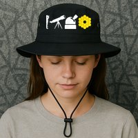 Evolution Of Astronomy Telescopes James Webb Space Telescope Bucket Hat