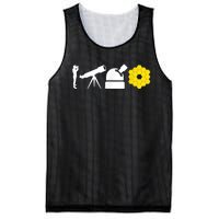 Evolution Of Astronomy Telescopes James Webb Space Telescope Mesh Reversible Basketball Jersey Tank