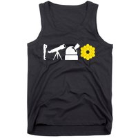 Evolution Of Astronomy Telescopes James Webb Space Telescope Tank Top