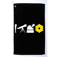 Evolution Of Astronomy Telescopes James Webb Space Telescope Golf Towel