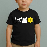 Evolution Of Astronomy Telescopes James Webb Space Telescope Toddler T-Shirt