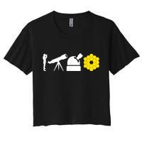 Evolution Of Astronomy Telescopes James Webb Space Telescope Crop Top