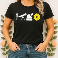 Evolution Of Astronomy Telescopes James Webb Space Telescope Womens T-Shirt