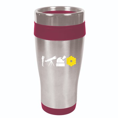 Evolution Of Astronomy Telescopes James Webb Space Telescope 16oz Travel Tumbler
