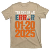 End Of An Error 20 Jan Trump Vintage Usa Flag 2025 T-Shirt