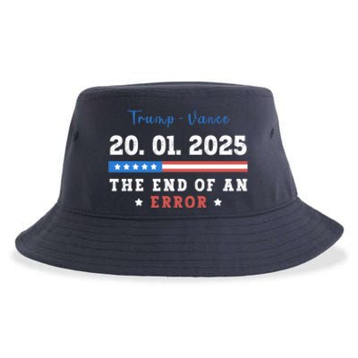 End Of An Error January 20 2025 Inauguration Day Trump Sustainable Bucket Hat